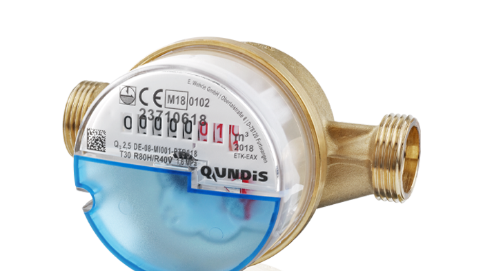 Mechanical screw-type water meter Q water 4