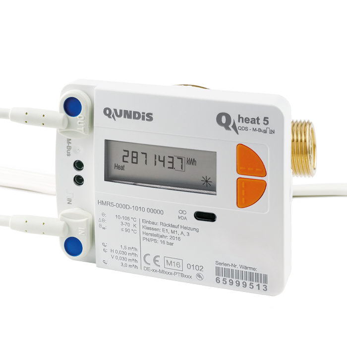 Heat meter Q heat 5 M-Bus / Impulse-IN