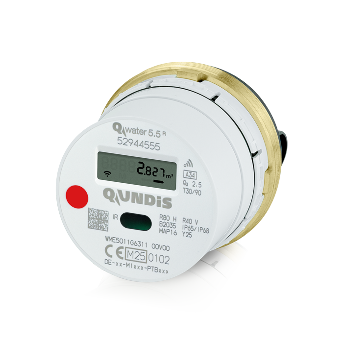 Product picture QUNDIS Q water 5.5 R - Electronic measuring capsule water meter