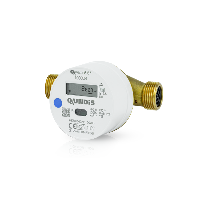 Q water 5.5 R - electronic screw-type water meter 110mm