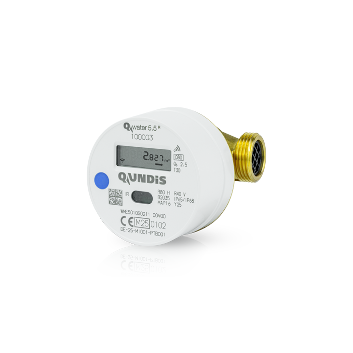 Q water 5.5 R - electronic screw-type water meter 80mm